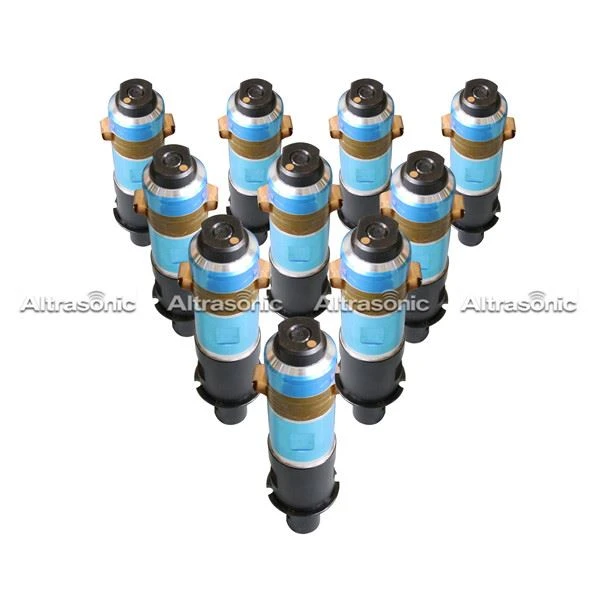 Transductor ultrasónico con transductor 20khz 2000w usado EN soldadura ultrasónica