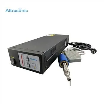 Dispositivo de corte ultrasónico de tela de 30Khz