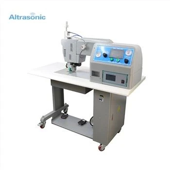 Alto rendimiento de sellado Equipo productivo Soldadura ultrasónica Máquina de coser fusión rotativa para telas no tejidas