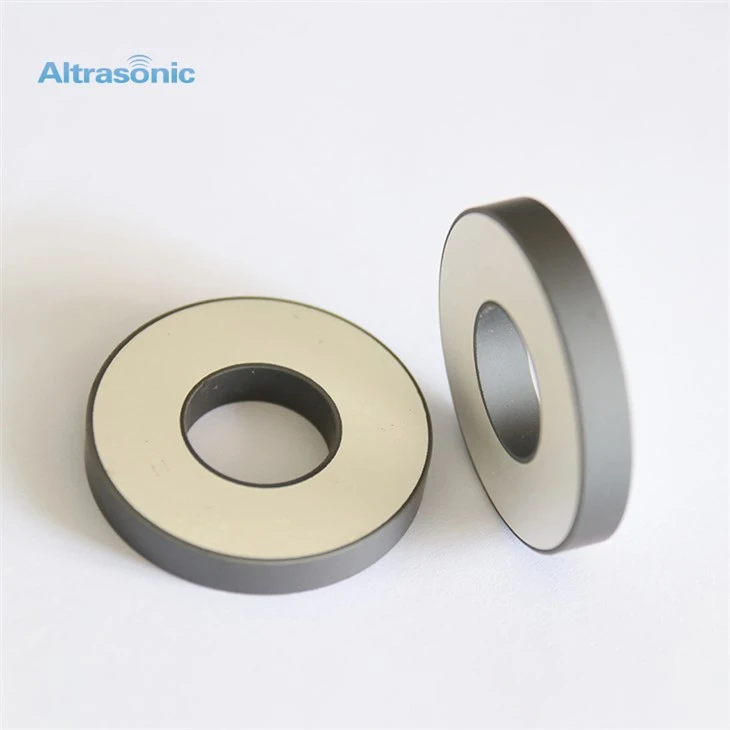 anillo piezoeléctrico piezoeléctrico de cerámica piezoeléctrico Pzt del material 25khz 60*30*10m m